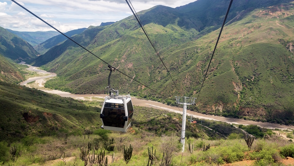 Cable-car-through-National-Park-of-Chicamocha 