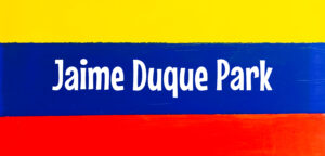 Jaime-Duque-Park-Colombia-Flag-Background