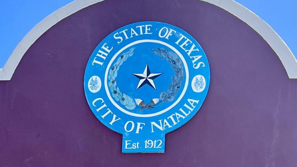 City of Natalia Texas Sign