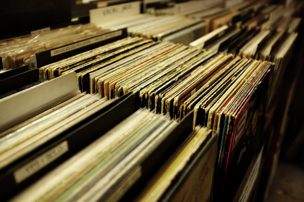 Vinyl Records in Store